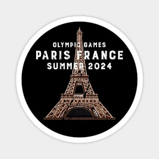 PARIS FRANCE OLYMPIC GAMES 2024 Magnet